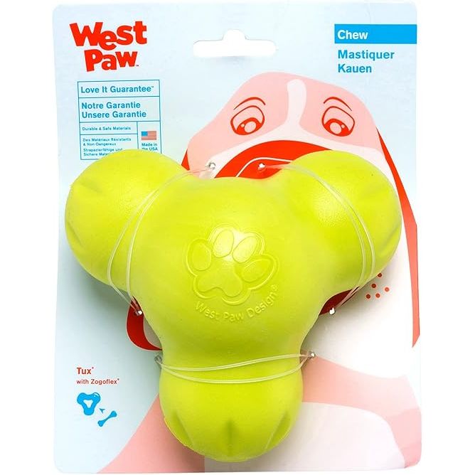 West Paw Zogoflex Small Tux Tough Treat Dispensing Dog Chew Toy