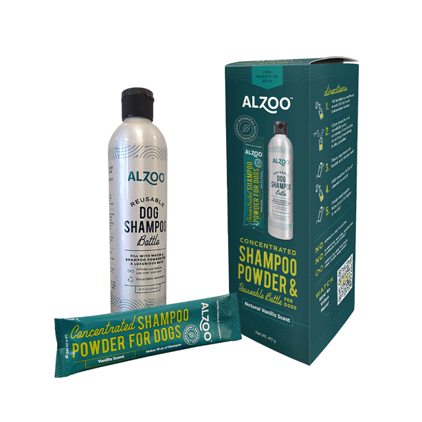 ALZOO Concentrated Shampoo Bundle Box for Dogs Main