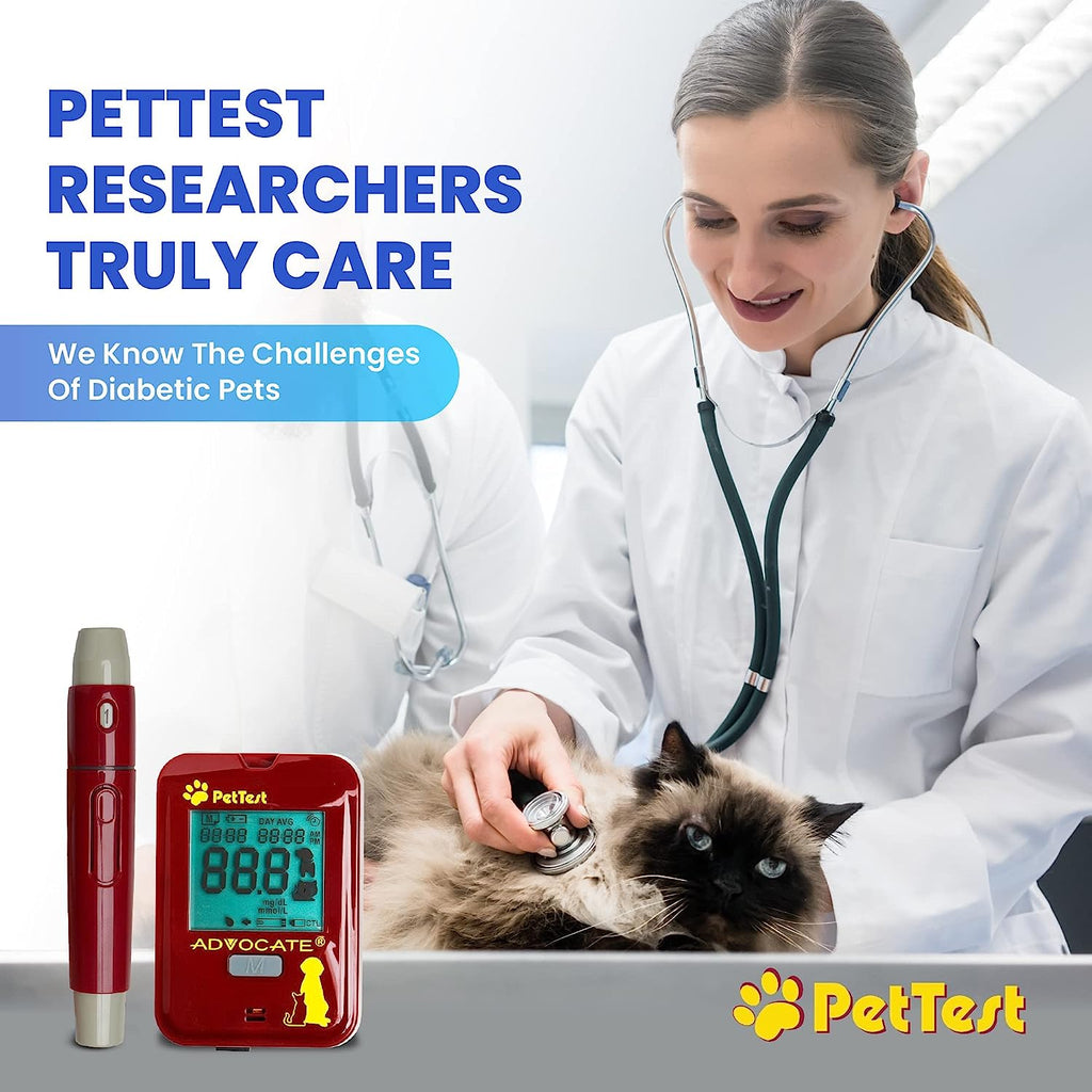 PetTest Glucose Monitoring System   Blood Sugar Check Kit for Dogs ...