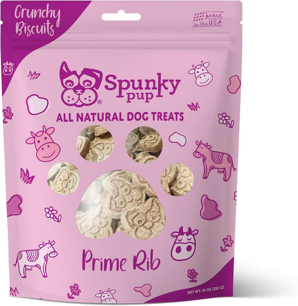 Spunky Pup Crunchy Biscuit Treats, 10 oz