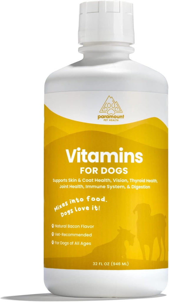 Paramount Pet Health Liquid Vitamins Skin & Coat Support Dog Supplement