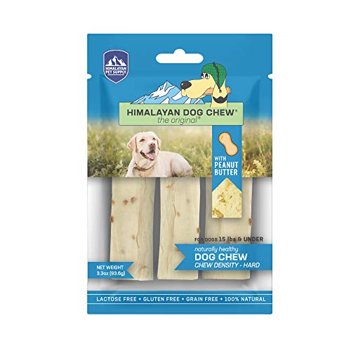 Himalayan Pet Supply Dog Chew Peanut Butter Flavor - Small - Blue