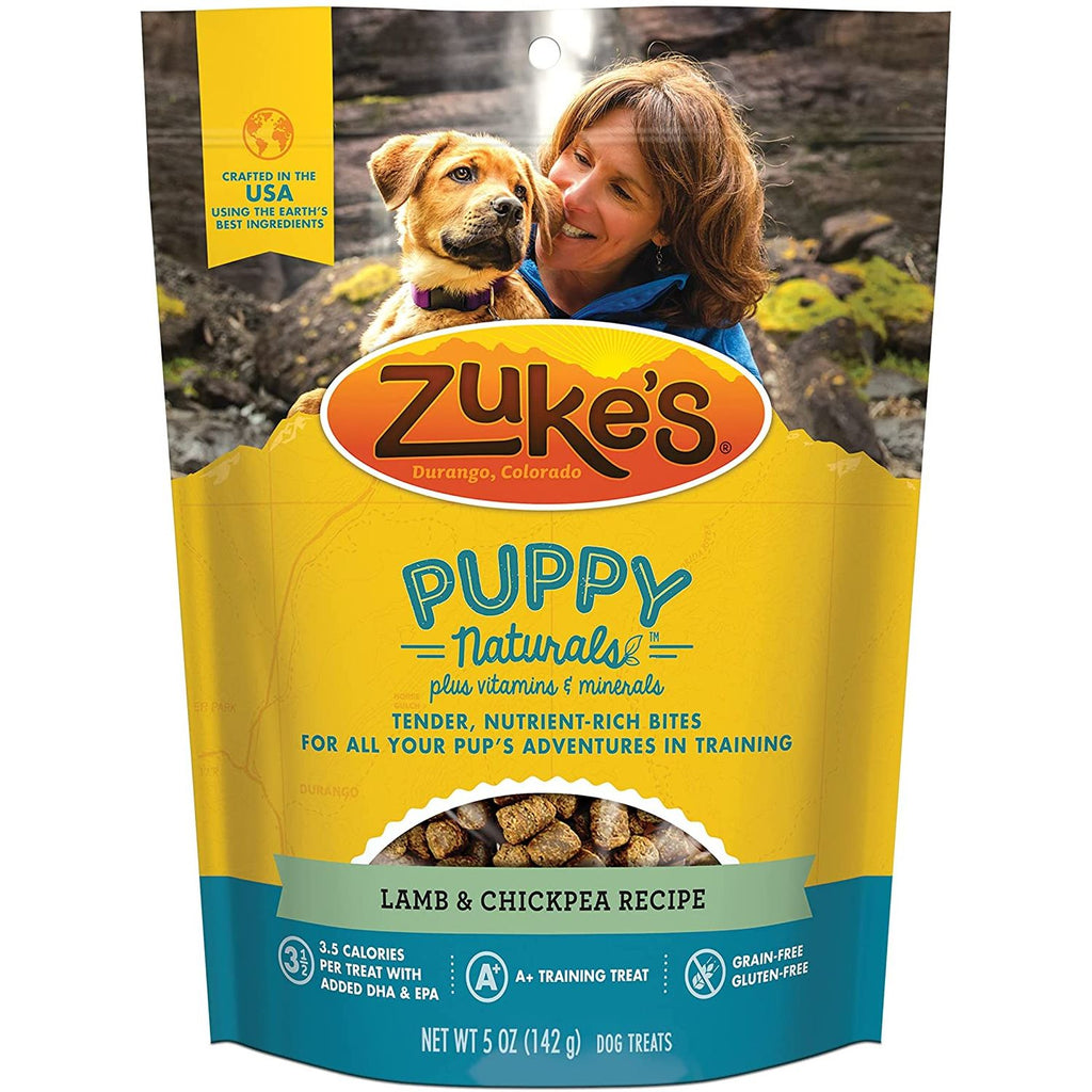 Zuke's Puppy Naturals Training Dog Treats Lamb & Chickpea Recipe 5oz.