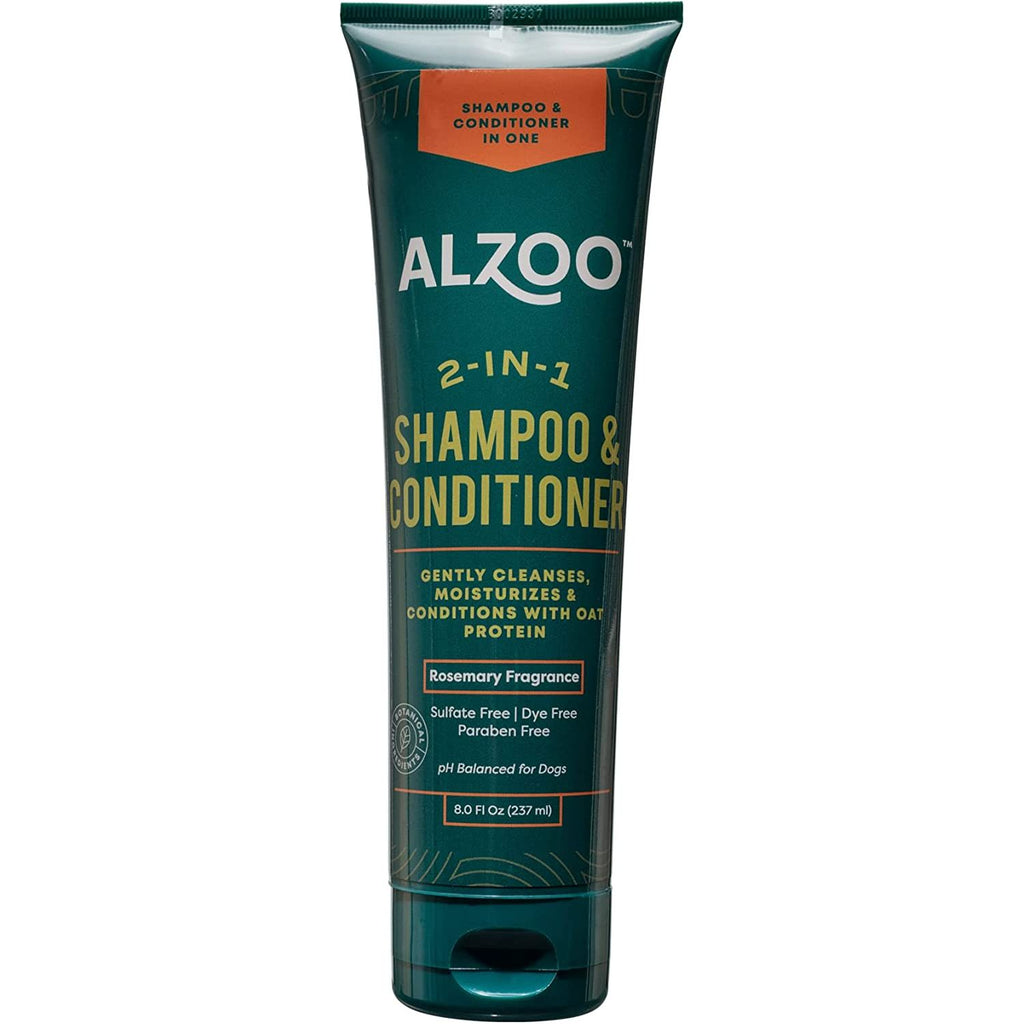 ALZOO 2-in-1 Shampoo with Conditioner for Dogs  8 oz.