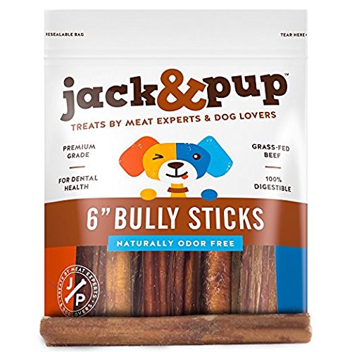 Jack & Pup - 6 inch bully sticks 5pk