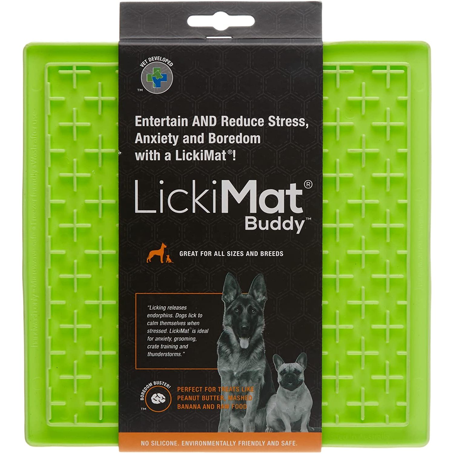 Dog Lick Mat or Cat Lick Mat, for Dog Crate Training & Dog Slow Feeders for  Boredom & Anxiety Reduction, Slow Feeder Dog Bowls