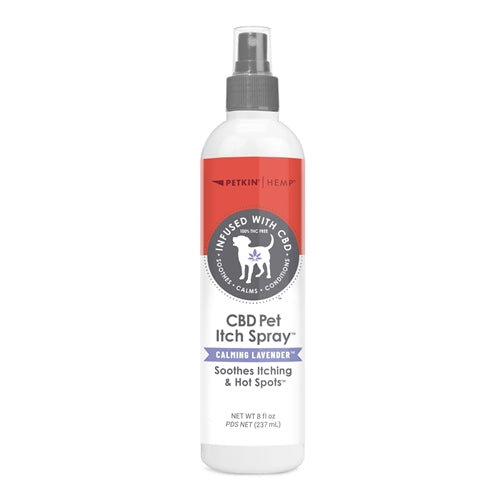 Petkin CBD Pet Itch Spray Calming Lavender