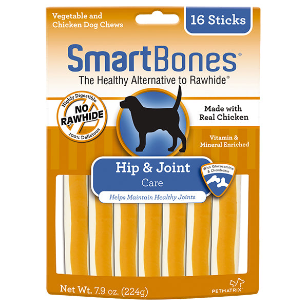 Smartbones Hip and Joint Solution Care Chews 16 sticks