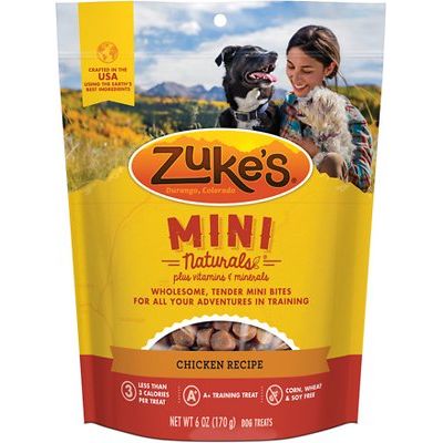Zuke's Mini Naturals Roasted Chicken Dog Treats 6 oz.