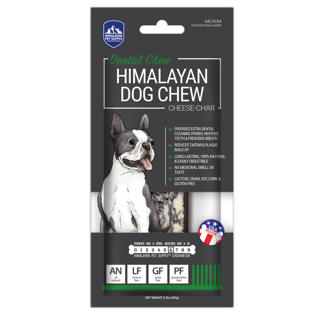 Himalayan Dog Chew Charcoal Cheese Chew Medium