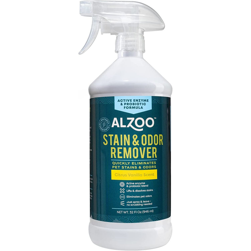 ALZOO Stain and Odor Remover Spray Citrus Vanilla