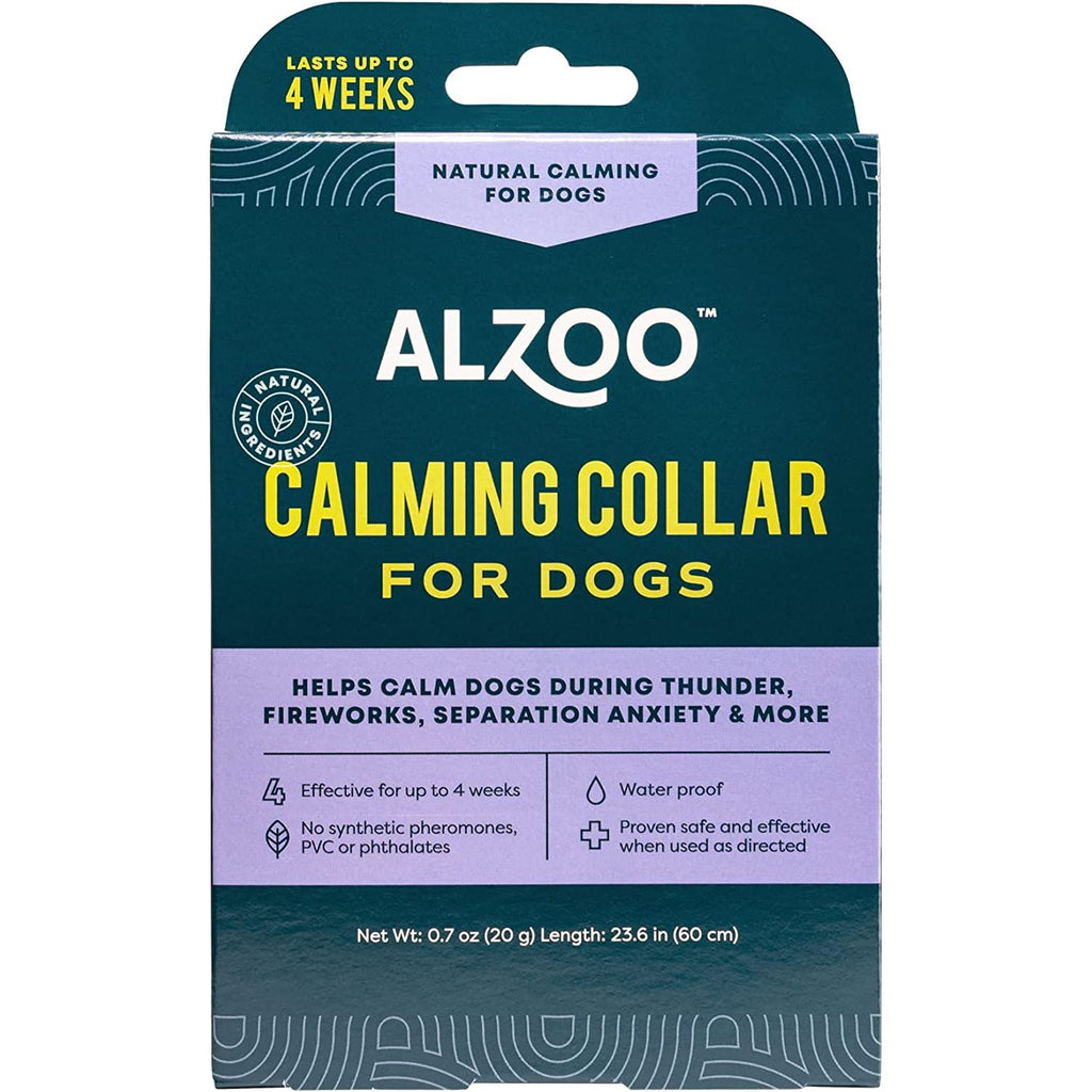 ALZOO Natural Calming Collar for Dogs