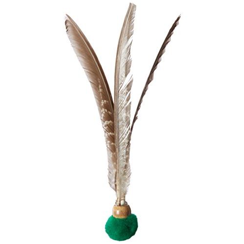 Go Cat Kitty Kopter Cat Toy, Throw Toy with Feathers That Spins in The Air