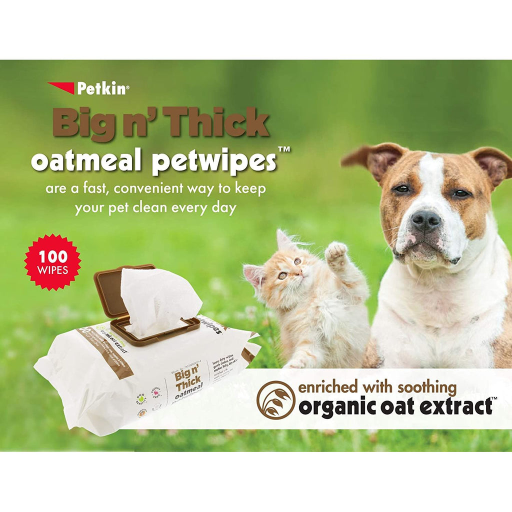 Oatmeal wipes for dogs best sale