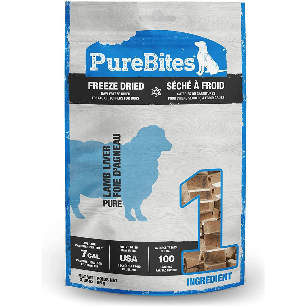 PureBites Lamb Freeze Dried Treats 3.35 oz. Bag