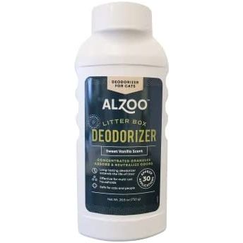ALZOO Litter Box Deodorizer for Cats - Sweet Vanilla 26oz.